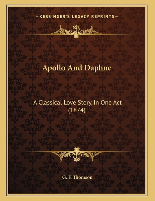 Front cover_Apollo And Daphne