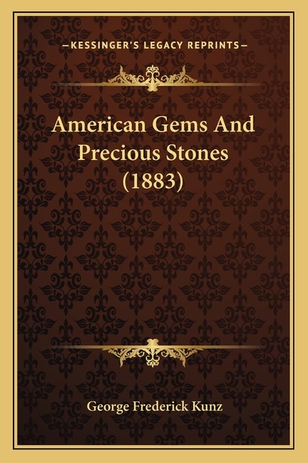 Front cover_American Gems And Precious Stones (1883)