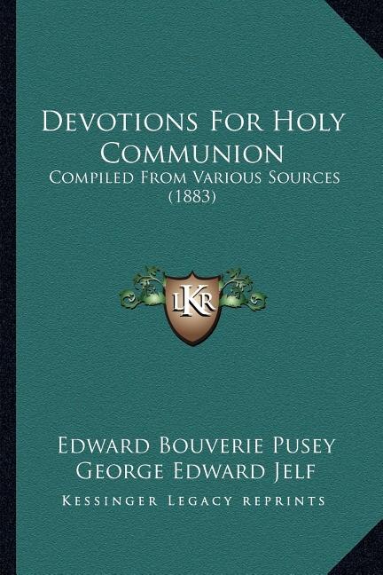 Couverture_Devotions For Holy Communion