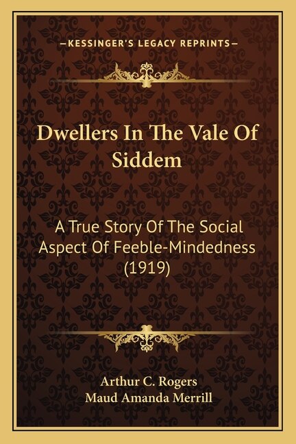 Couverture_Dwellers In The Vale Of Siddem