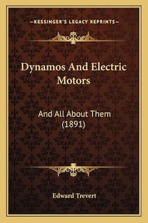 Front cover_Dynamos And Electric Motors