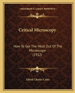 Couverture_Critical Microscopy