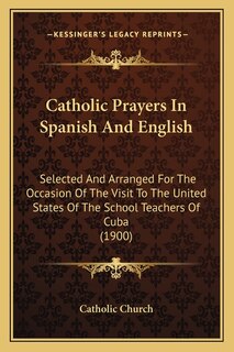 Front cover_Catholic Prayers In Spanish And English