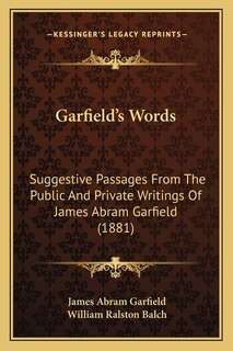 Front cover_Garfield's Words