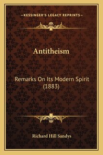 Front cover_Antitheism