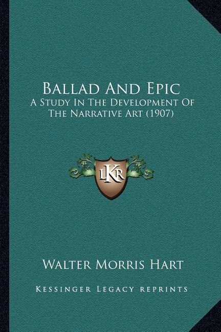 Front cover_Ballad And Epic