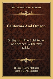 Couverture_California And Oregon