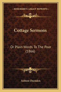 Front cover_Cottage Sermons