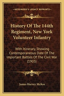 Couverture_History Of The 144th Regiment, New York Volunteer Infantry