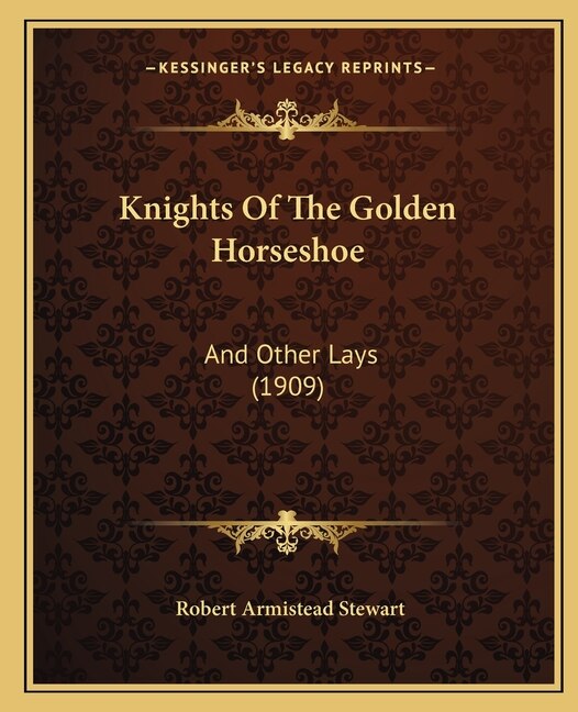 Front cover_Knights Of The Golden Horseshoe
