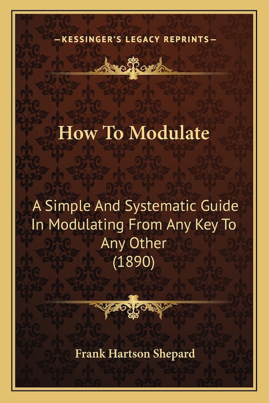 Couverture_How To Modulate