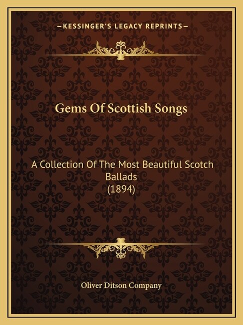 Front cover_Gems Of Scottish Songs
