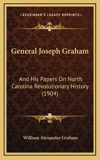 Front cover_General Joseph Graham