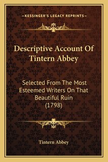 Front cover_Descriptive Account Of Tintern Abbey