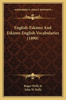 Front cover_English-Eskimo And Eskimo-English Vocabularies (1890)