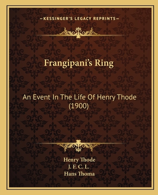 Front cover_Frangipani's Ring