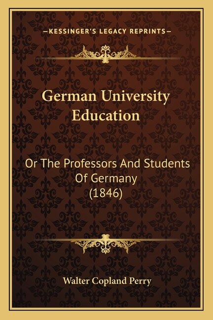 Front cover_German University Education