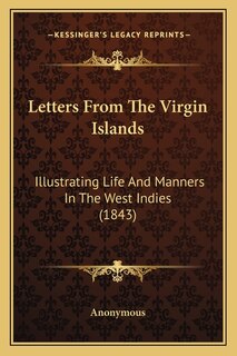 Front cover_Letters From The Virgin Islands