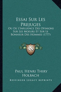 Couverture_Essai Sur Les Prejuges