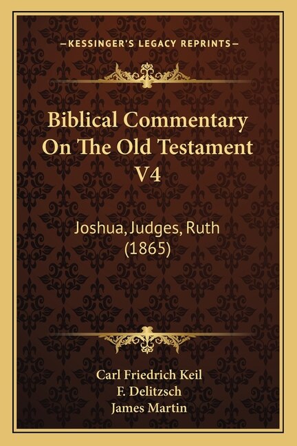 Front cover_Biblical Commentary On The Old Testament V4