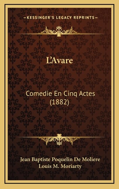 Couverture_L'Avare