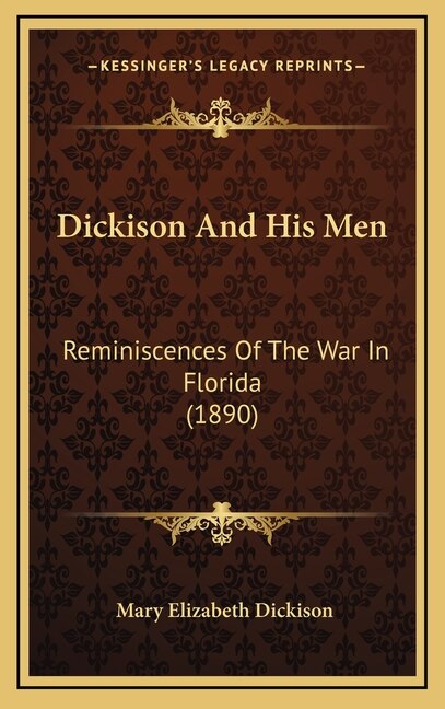 Front cover_Dickison And His Men