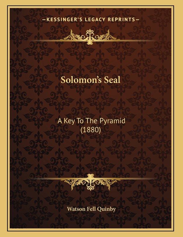 Front cover_Solomon's Seal