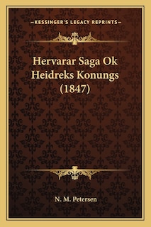 Front cover_Hervarar Saga Ok Heidreks Konungs (1847)