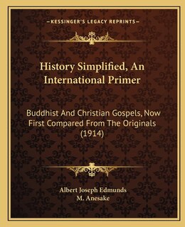 Front cover_History Simplified, An International Primer