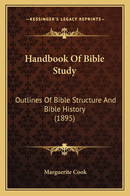 Front cover_Handbook Of Bible Study