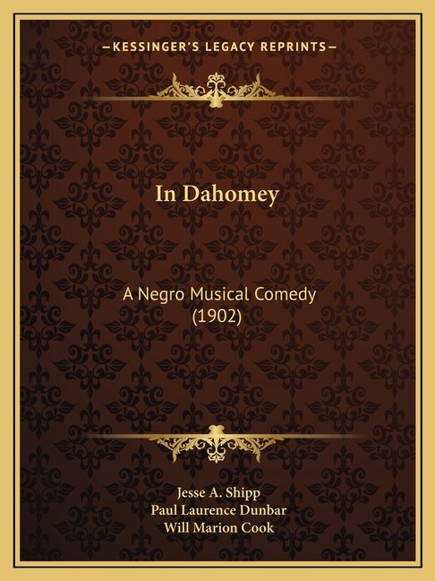 Front cover_In Dahomey
