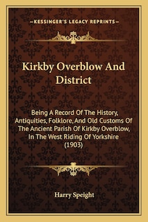 Front cover_Kirkby Overblow And District