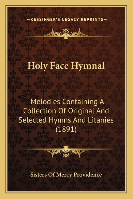 Front cover_Holy Face Hymnal