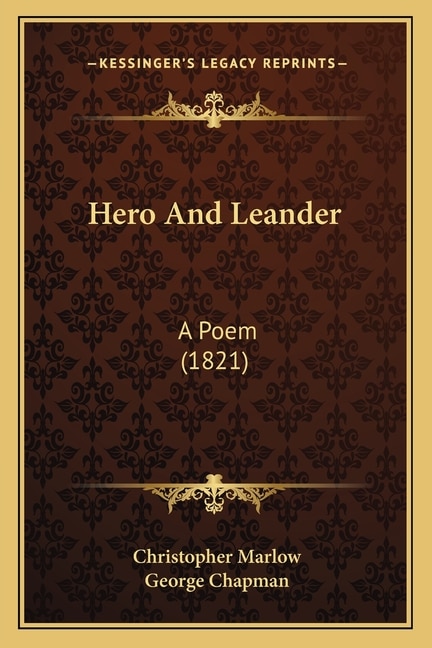 Hero And Leander: A Poem (1821)