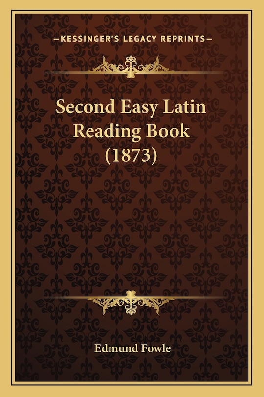 Couverture_Second Easy Latin Reading Book (1873)