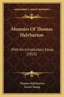 Couverture_Memoirs Of Thomas Halyburton
