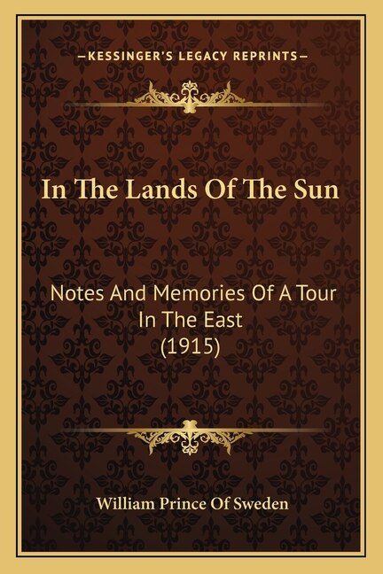 Front cover_In The Lands Of The Sun