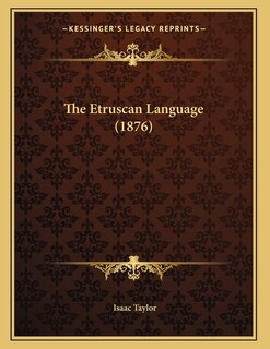 Front cover_The Etruscan Language (1876)