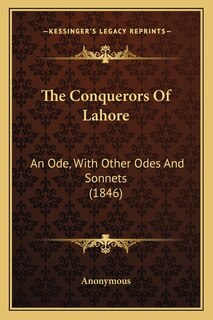 Front cover_The Conquerors Of Lahore
