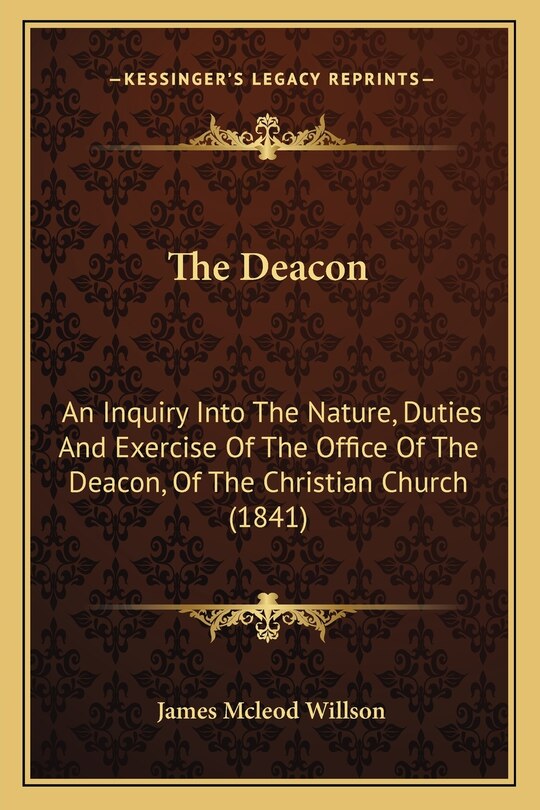 Couverture_The Deacon