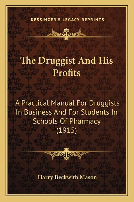 Front cover_The Druggist And His Profits