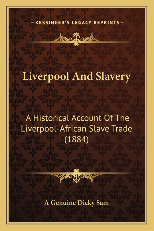 Front cover_Liverpool And Slavery