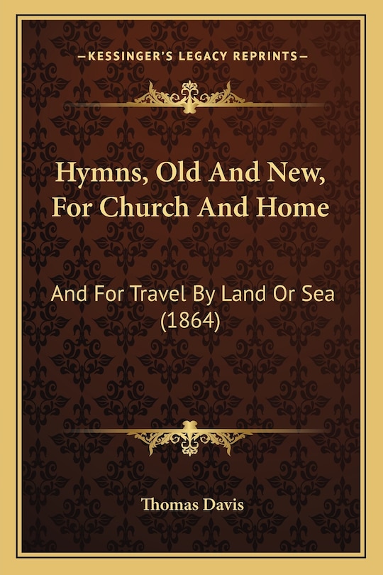 Front cover_Hymns, Old And New, For Church And Home