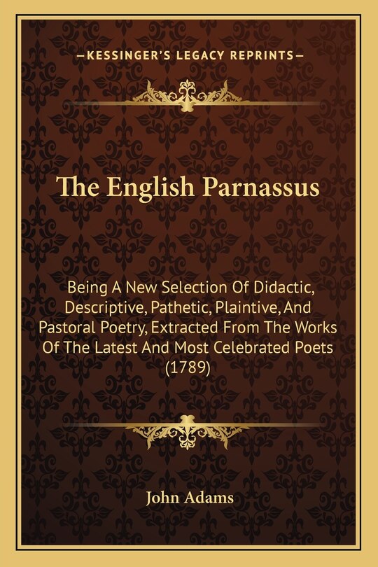 Couverture_The English Parnassus