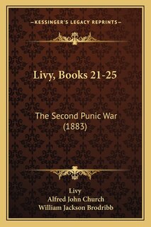Front cover_Livy, Books 21-25
