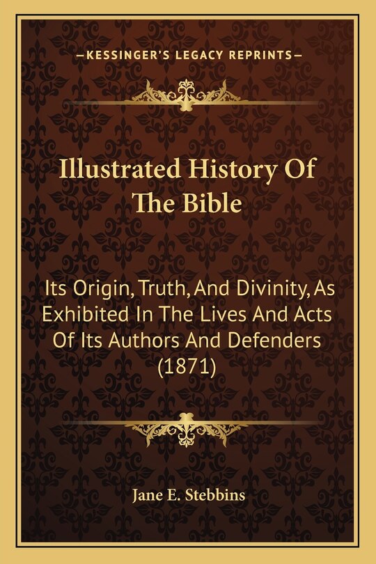Front cover_Illustrated History Of The Bible