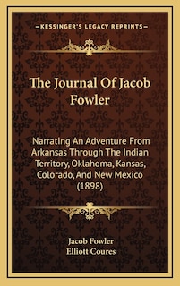 Front cover_The Journal Of Jacob Fowler