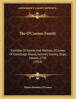 Front cover_The O'Connor Family