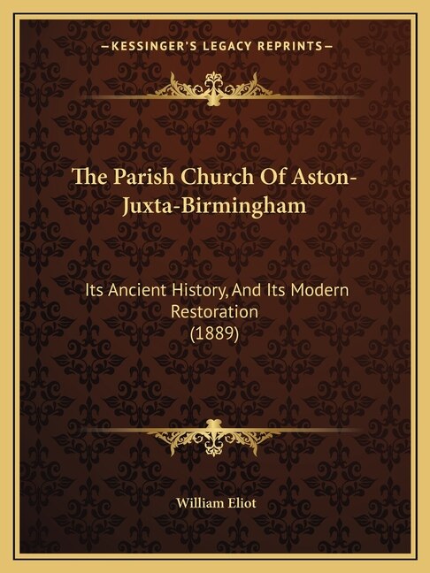 Couverture_The Parish Church Of Aston-Juxta-Birmingham
