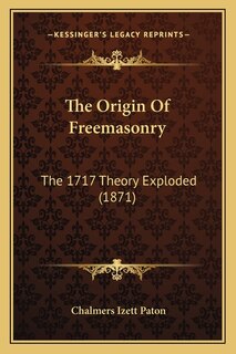 Couverture_The Origin Of Freemasonry